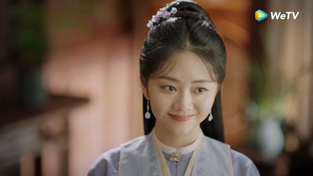 من الواضح أنها سيدة ذكية وفطنة مقطع من الحلقة 1 مسلسل السيف وخيط الحرير ｜WeTV