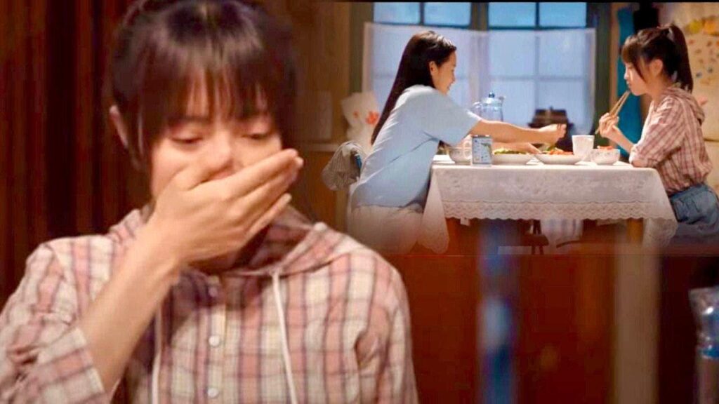 تفاجئ صديقتها الفقيرة بوجبة طعام كبيرة من صنع يديها