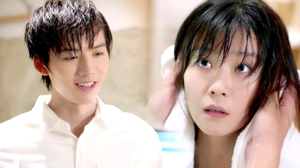 تشعرين بالخجل لرؤيتي استحم ؟! 😉😉