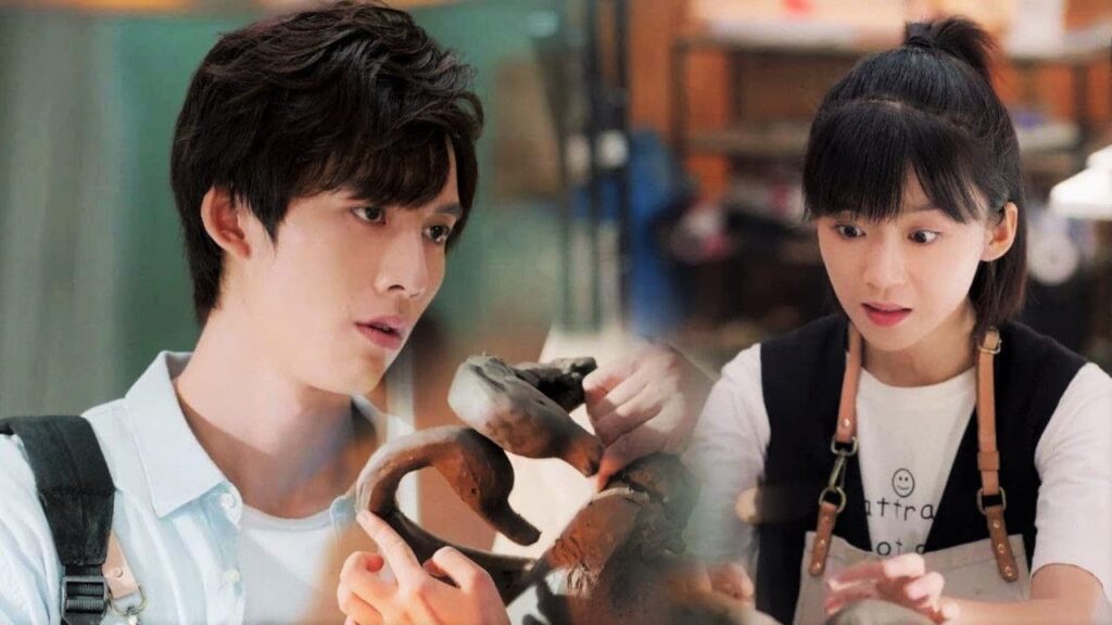 يشعر بالغيرة فيكسر المنحوتة 😂😂💜( عزبــاء محترفــة | Professional Single ) مترجم