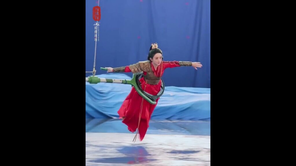 كواليس اسطورة شين لي #zhaoliying #赵丽颖 #林更新 #与凤行 #thelegendofshenli #lingengxin #shorts
