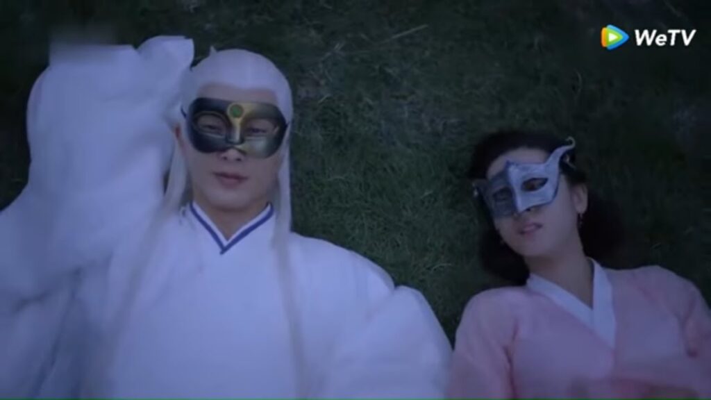 الإمبراطور يشاهد الورود مع الأميرة مقطع من الحلقة 38 حلم الحب الأبدي