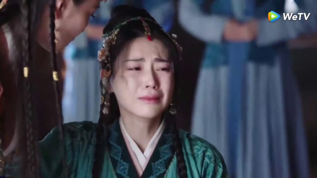 تركع أمام أبيها و تترجاه أن يتركها تتزوج|مقطع من الحلقة 7 مسلسل أسطورة شياو تشو