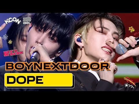 240423 BOYNEXTDOOR قام بتغطية أغنية DOPE لفرقة BTS في KCON Hong Kong 2024