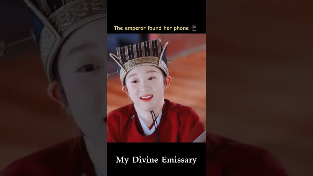 وجد الإمبراطور هاتفها🤣🤣 #مبعوثي #MyDivineEmissary #LiZixuan #ChenJingke #youku