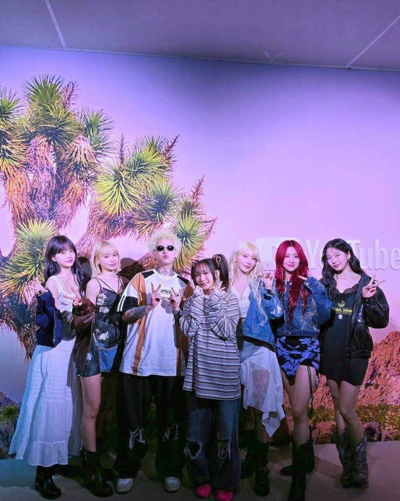 240421 - تحديث الانستقرام YOASOBI Ayase مع LE SSERAFIM