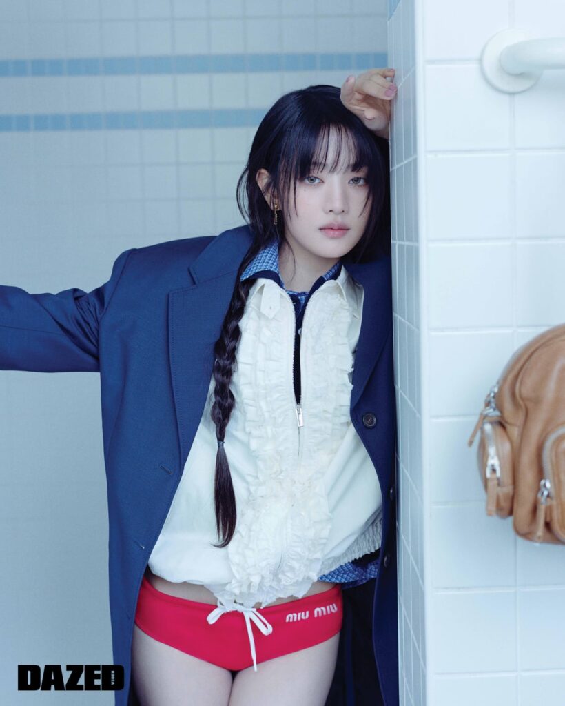 ميني لـ DAZED Korea x Miu Miu