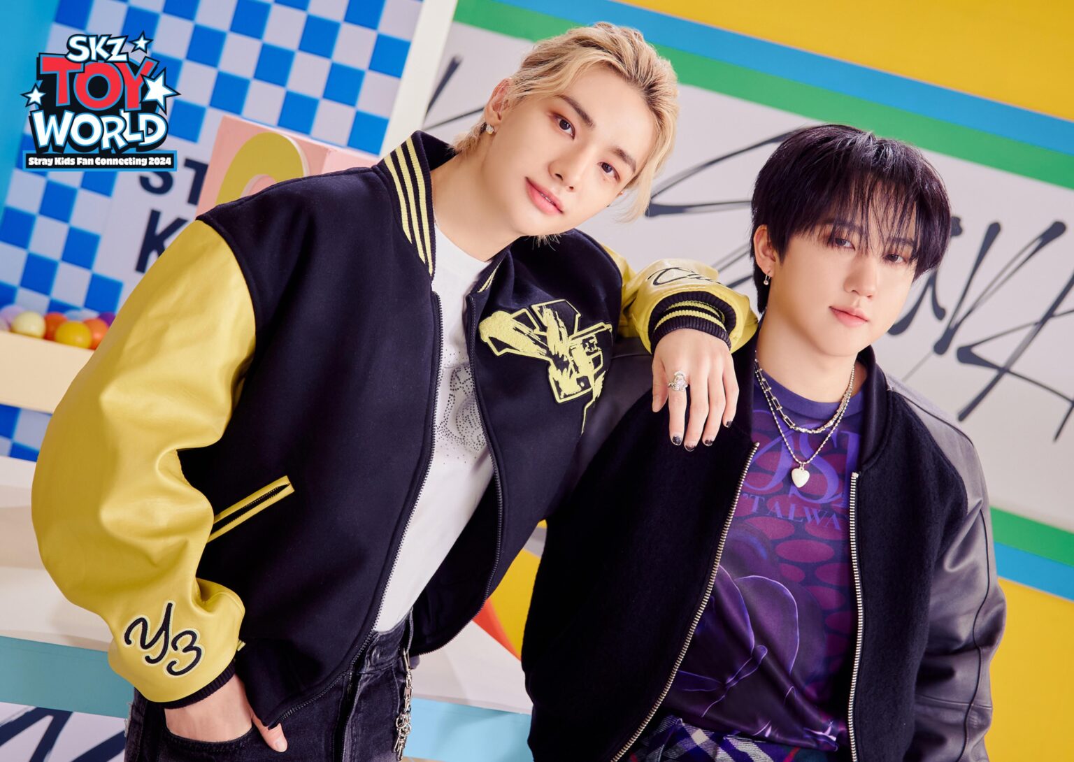 240425 Stray Kids Fan Connecting 2024 "SKZ TOY WORLD" @ Belluna Dome - D-2 (Changbin & Hyunjin)