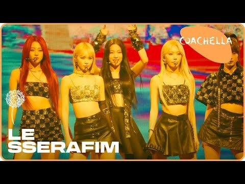 LE SSERAFIM - غير مغفور @ Coachella 2024 (240421)