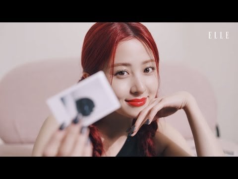 240426 هوه يونجين - [HUH YUNJIN wears M·A·C] وسادة ستوديو فيكس ساتان جلو الجديدة