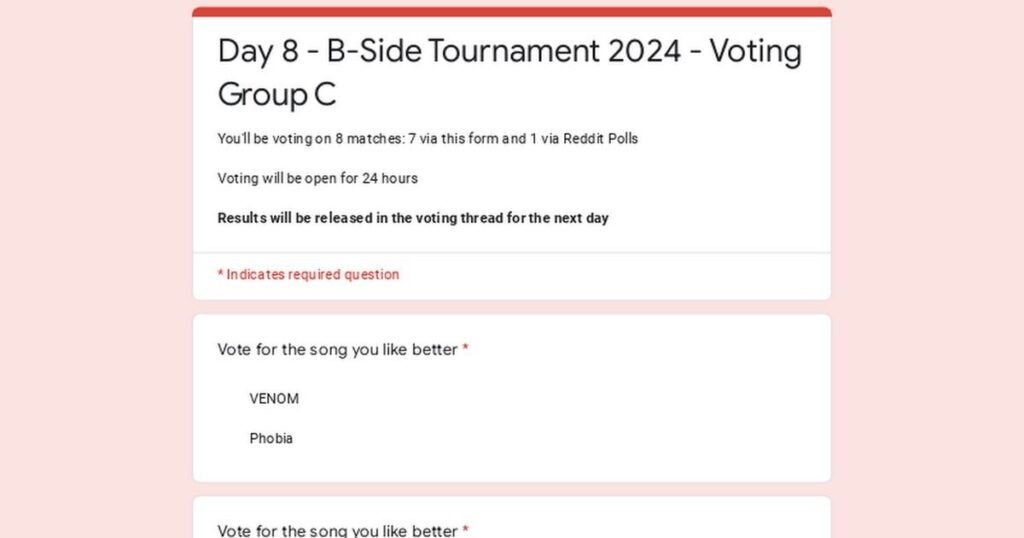 بطولة الجانب B 2024 - اليوم 8 - المجموعة C
