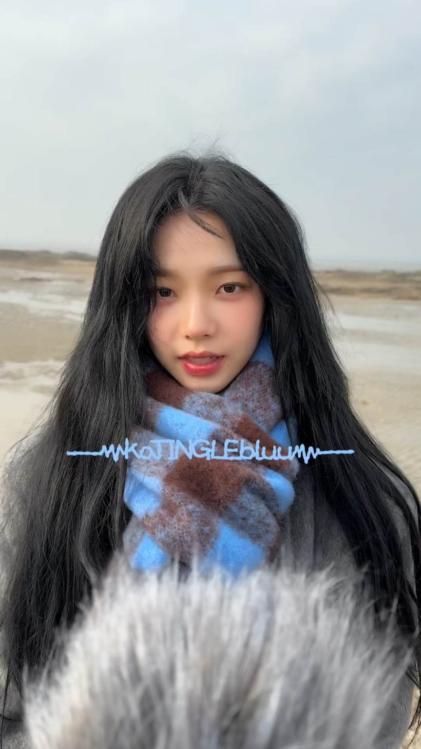 240428 تحديث تيك توك aespa مع كارينا - 🌬️〰️💦 #kaTINGLEbluu