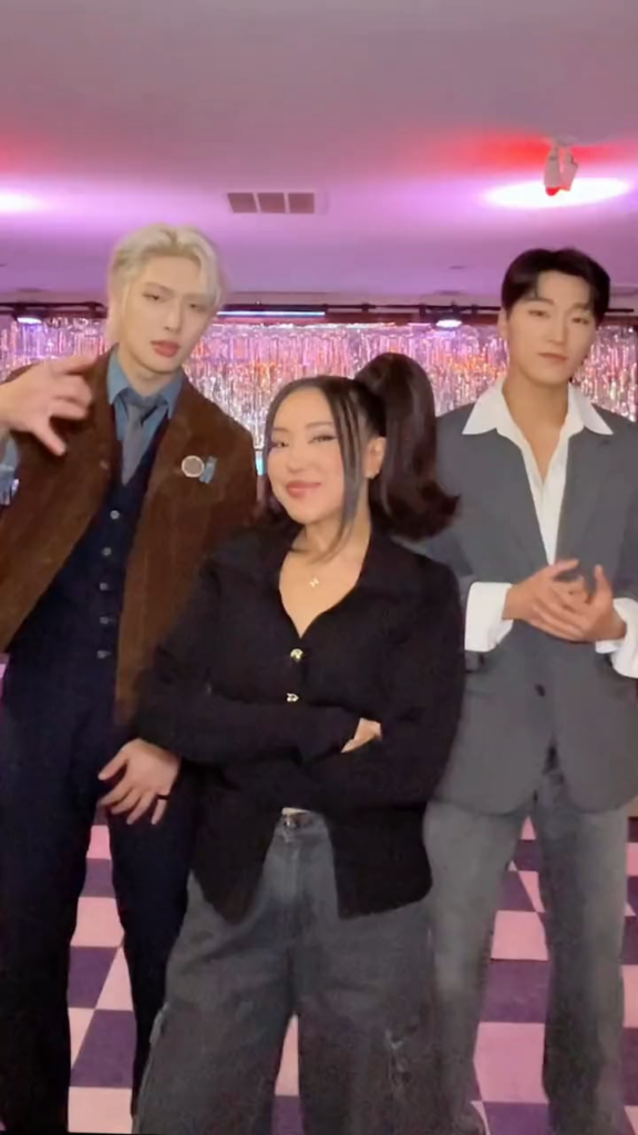 240424 ATEEZ على TikTok: #CheongyanggochuVibe مع @Ashley ✨ #BOUNCY_Challenge