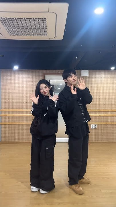 ONF Minkyun مع (G)I-DLE Soyeon - تحدي الرقص "Bye My Monster" (240421)