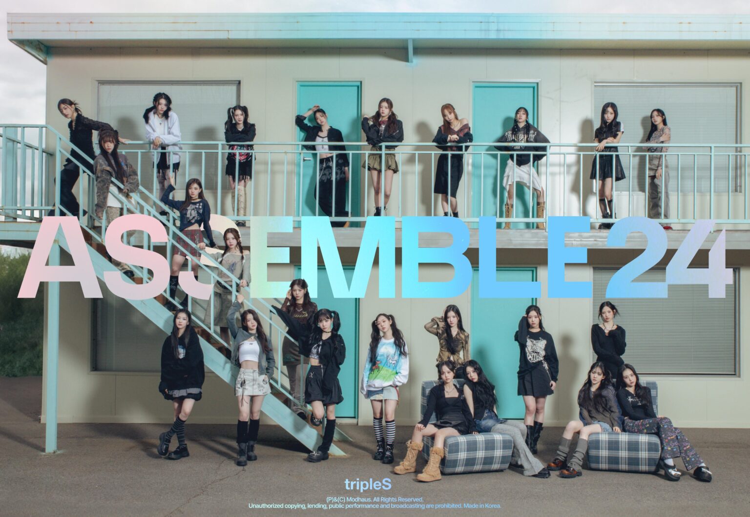TripleS - الألبوم الكامل الأول: ASSEMBLE24 / Girls Never Die (الملصق التشويقي 3)