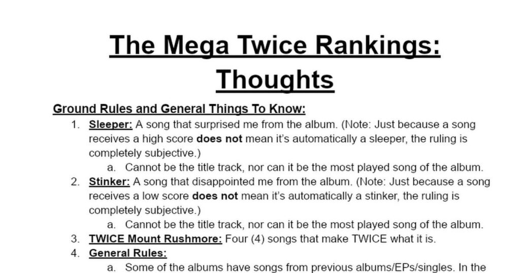 تصنيفات ميجا مرتين