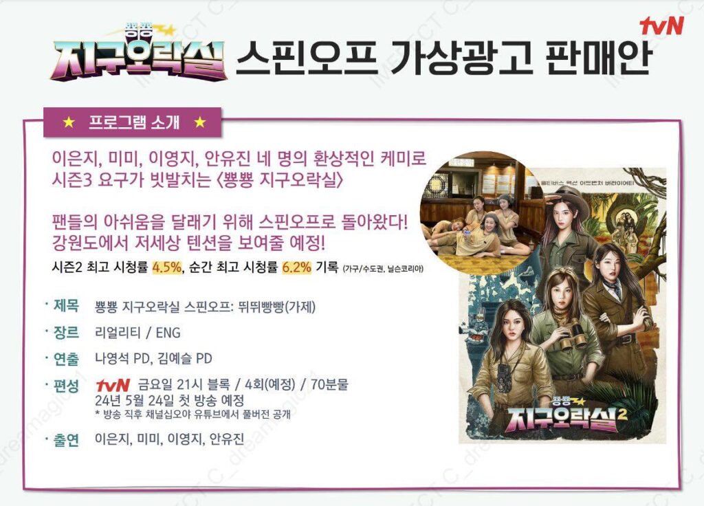 الحلقة الأولى من 240425 Earth Arcade Spin-Off ستكون في 24 مايو (يوجين)