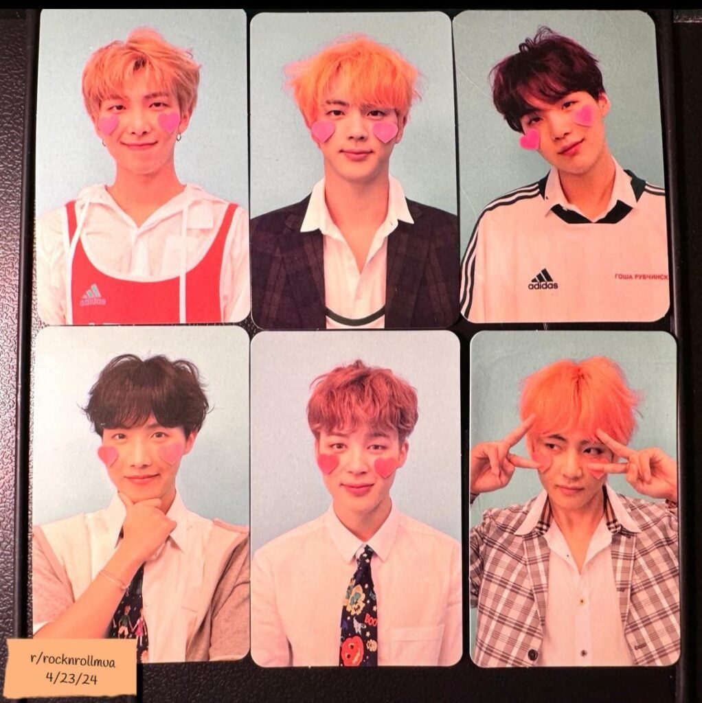 [WTS] [WW]  BTS أحب نفسك: مجموعة الإجابة (F. Ver) (بدون JK)