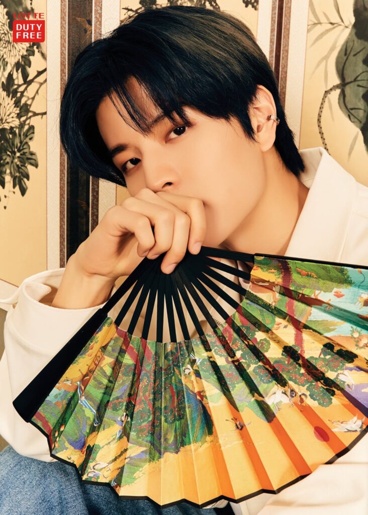 240429 تحديث تويتر loteduty_jp مع Seungmin و IN