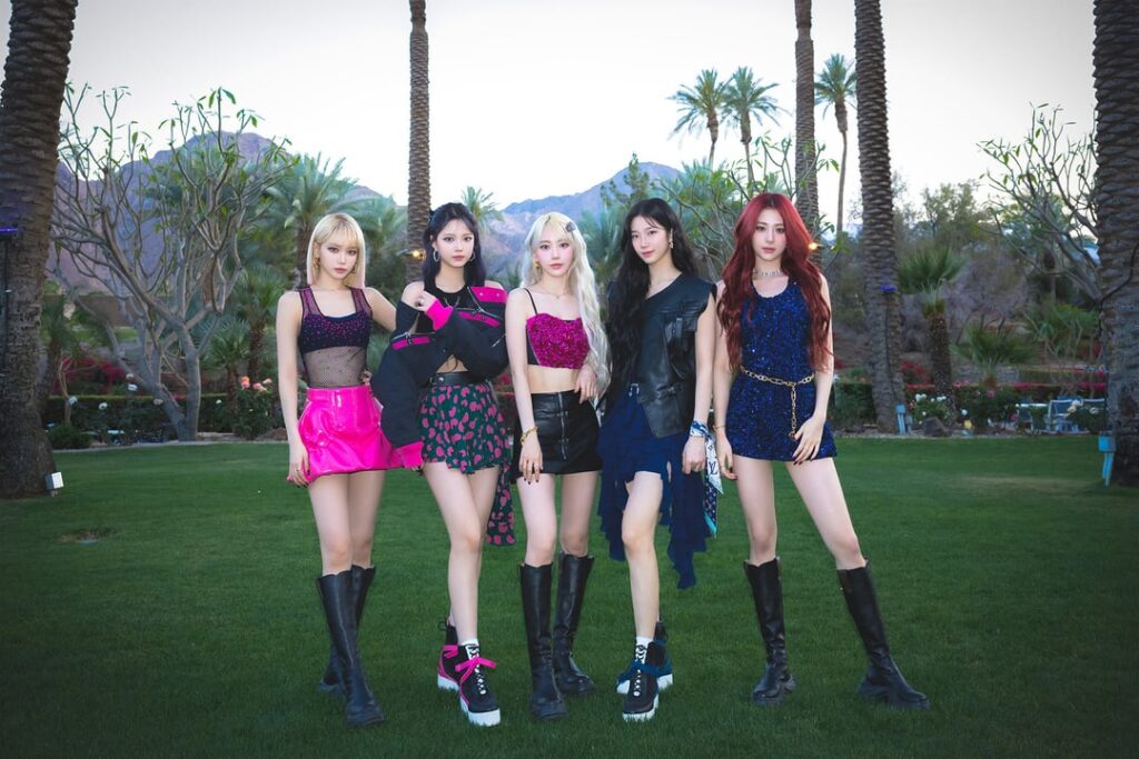240424 ELLEgirl Japan - تغطية LE SSERAFIM @ Coachella 2024