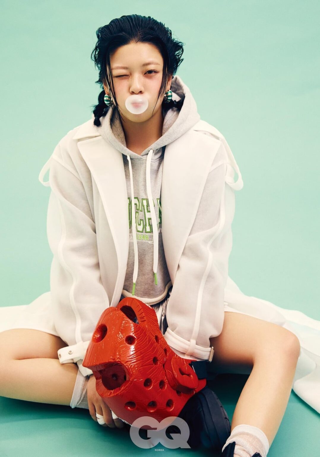 240424 تحديث تويتر - إصدار JEONGYEON & GQ SPORTS GQ KOREA لشهر مايو 2024