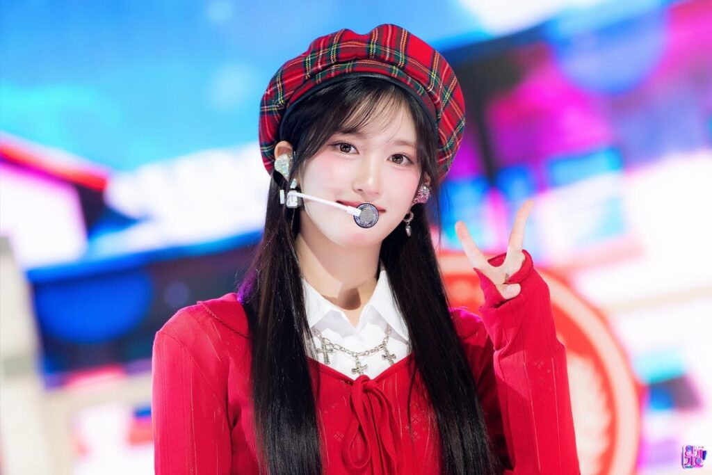240430 تحديث تويتر SBS Inkigayo مع Leeseo (مع ZB1 Yujin وMoon Seonghyun)