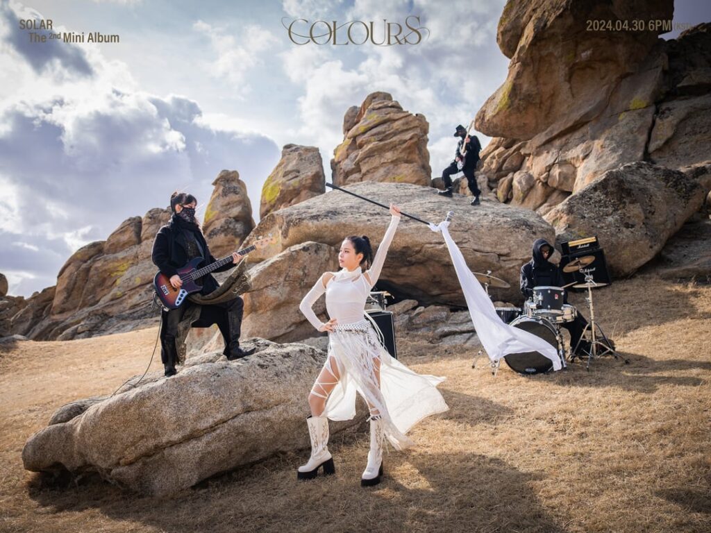 MAMAMOO Solar - الألبوم المصغر الثاني: COLORS (صورة خاصة)