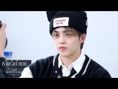 240430 SEVENTEEN(세븐틴) سترة '17 هنا هنا' خلف الكواليس
