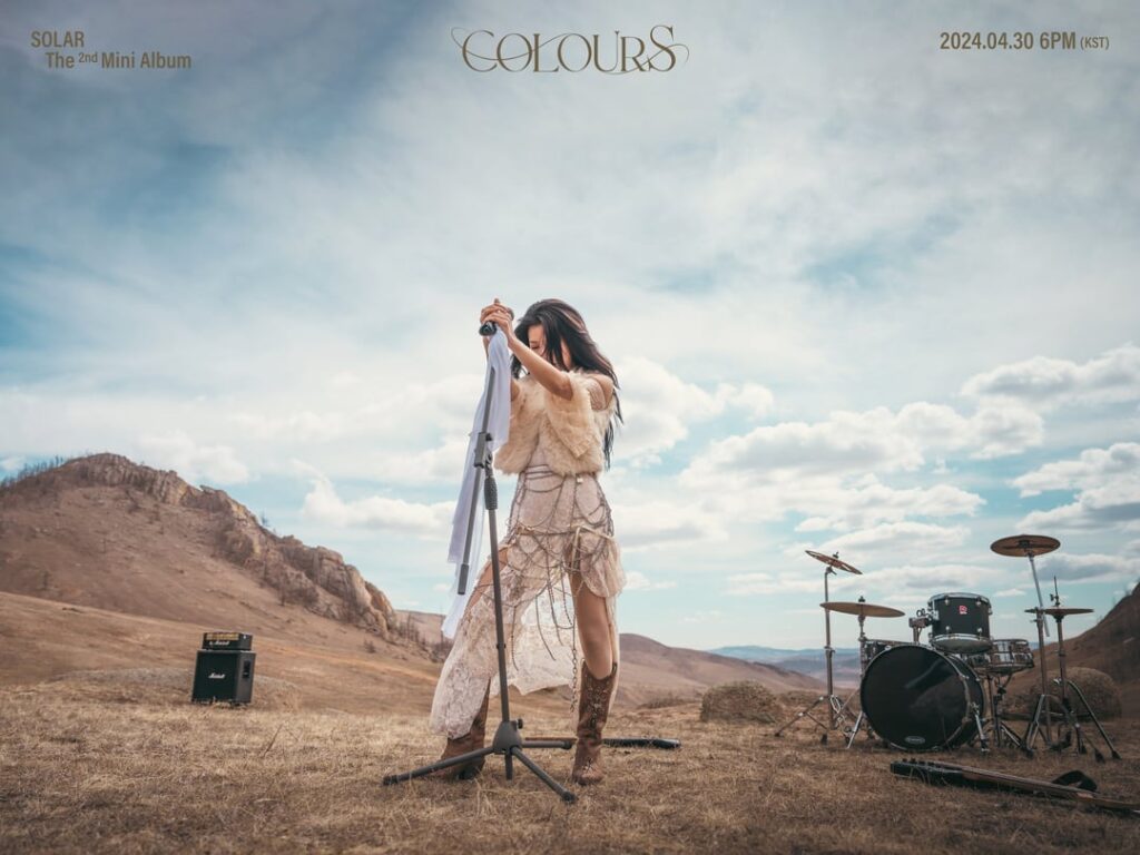 MAMAMOO Solar - الألبوم المصغر الثاني: COLORS (الصورة المفاهيمية 2)