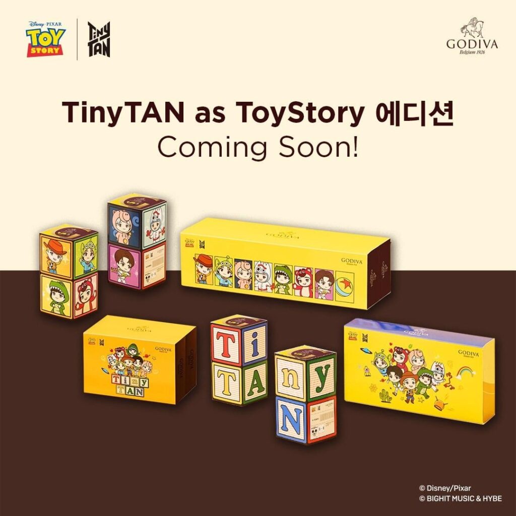 [TinyTAN] TinyTAN في دور Toy Story ولقاء GODIVA الجميل - 220424