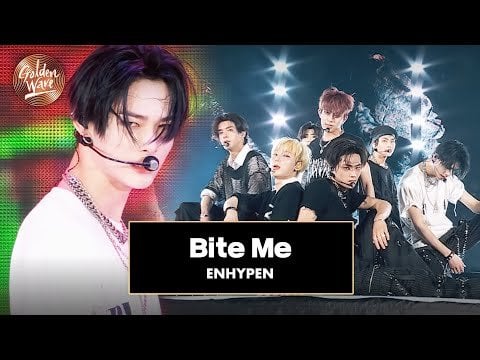 ENHYPEN - عضني + السم الحلو + الحب الإجرامي + زهرة البرتقال @ Golden Wave في تايوان 2024 (240504)