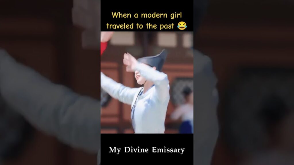 عندما سافرت فتاة حديثة إلى الماضي🤣🤣🤣#مبعوثي #MyDivineEmissary #LiZixuan #ChenJingke