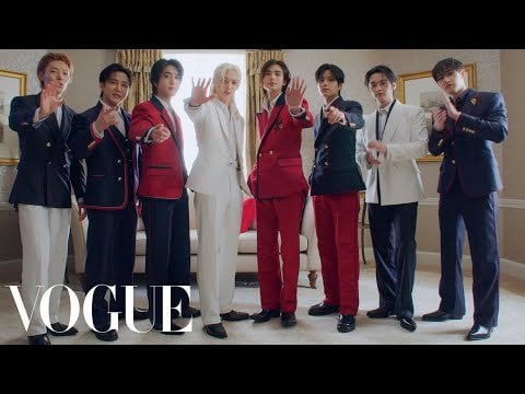 Stray Kids - Stray Kids استعدوا لحفل Met Gala @ Vogue Last Looks (240509) [ENG SUB]