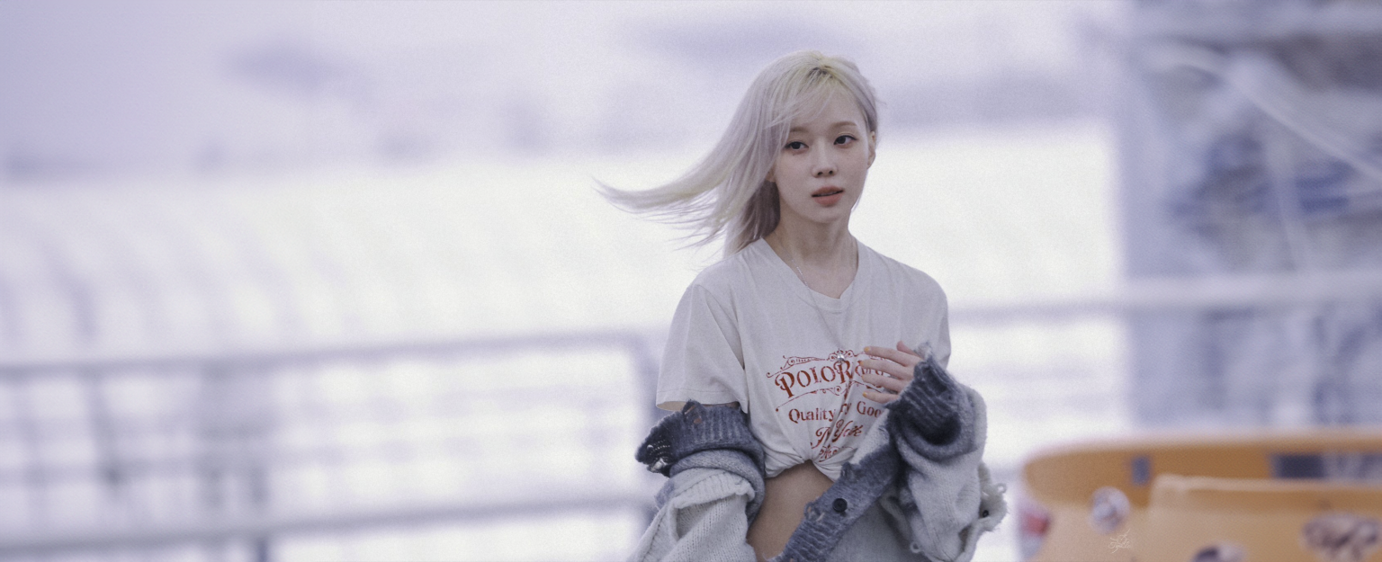 الشتاء من AESPA، كيم مين جيونج [3440x1440]