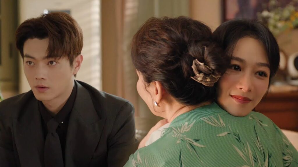 تكتشفت أن الرئيس المستبد يحب ابنتها وتتأثر باعترافه الحقيقي وأخيرا قبلته❤️مشهد من "حكاية مبهجة"