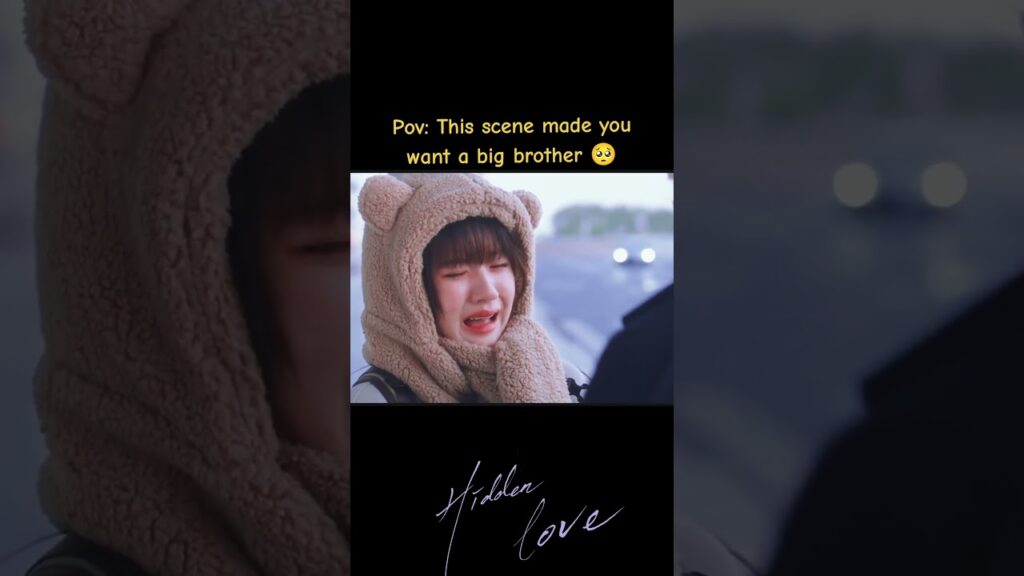 هذا المشهد جعلك ترغب في الحصول على أخ أكبر🥺 #HiddenLove #حب_خفي #zhaolusi #VictorBochienMa #youku