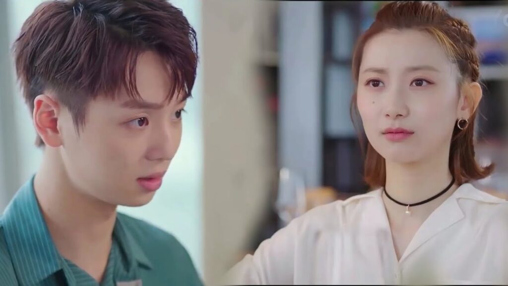 تقول لـه بأن سعادتها هي رؤيتـه و هو سعيد  (  حبيبتي )