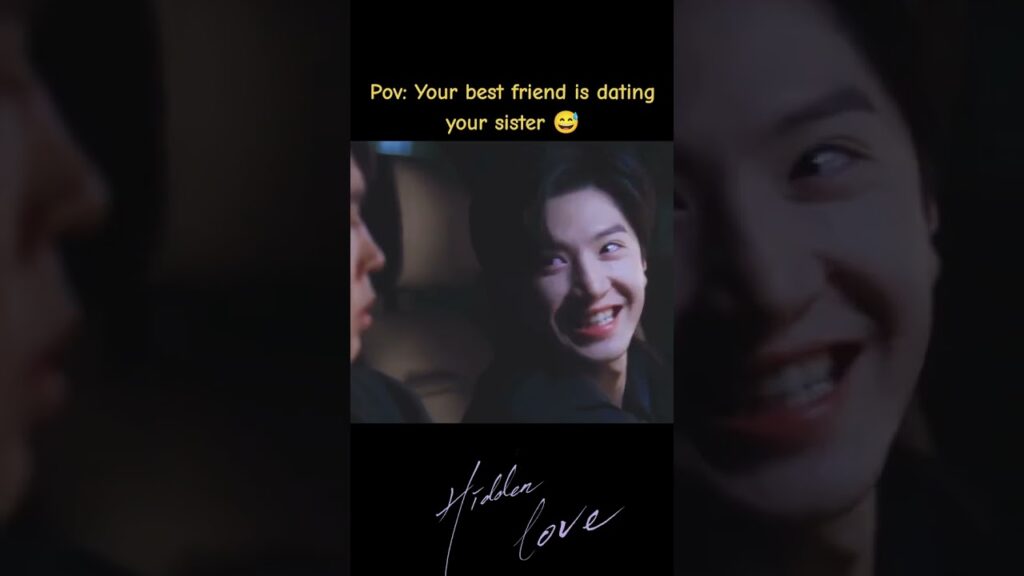 عندما يواعد صديقك المفضل أختك😅 #HiddenLove #حب_خفي #zhaolusi #ChenZheyuan #youku