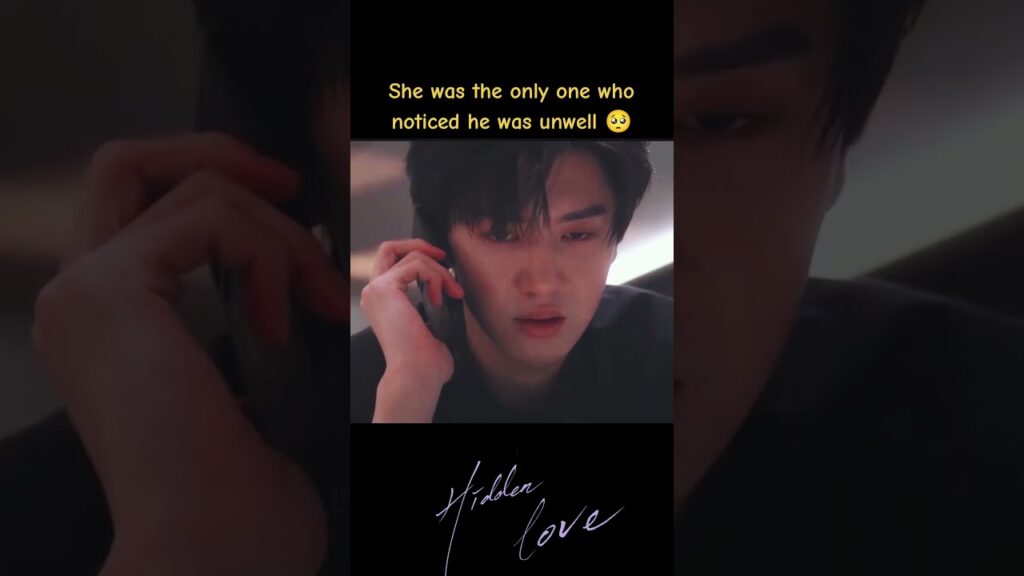 وكانت هي الوحيدة التي لاحظت أنه مريض🥺 #HiddenLove #حب_خفي #zhaolusi #ChenZheyuan #youku