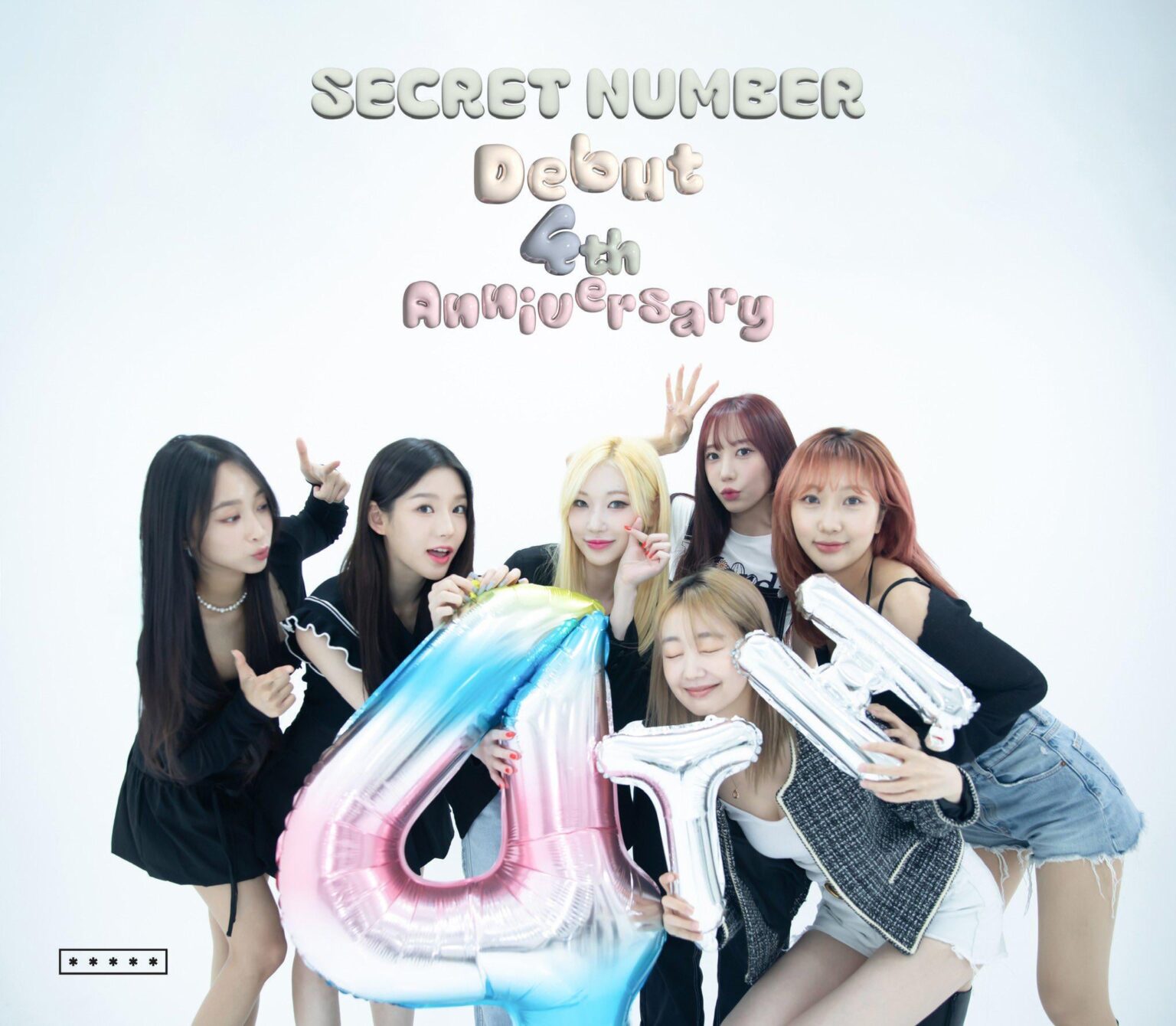 ذكرى سنوية رابعة سعيدة لـ SECRET NUMBER!