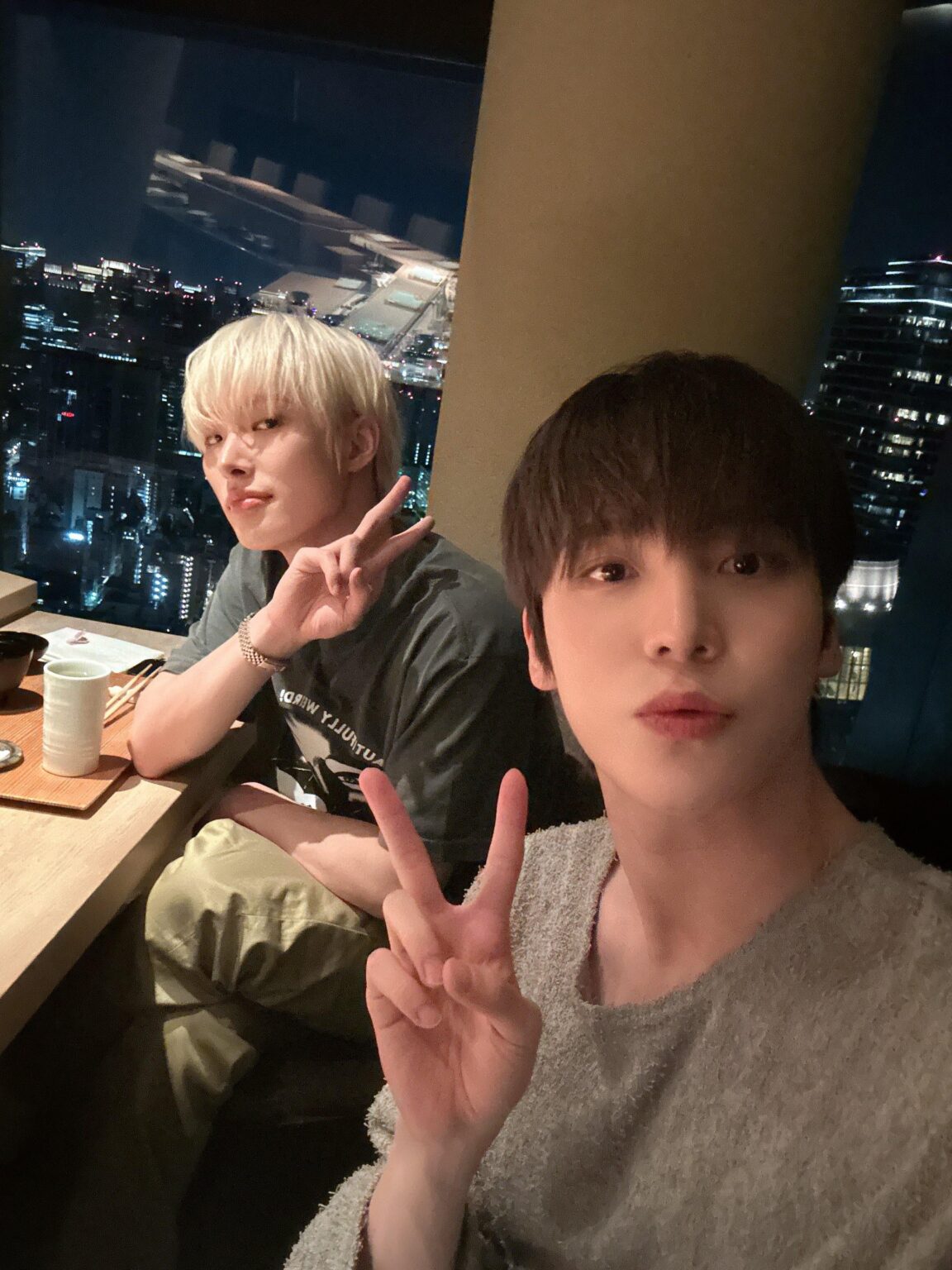240503 ATEEZ JP على X: [#MINGI] موعد مع YUNHO تم ترتيبه بواسطة MINGI
