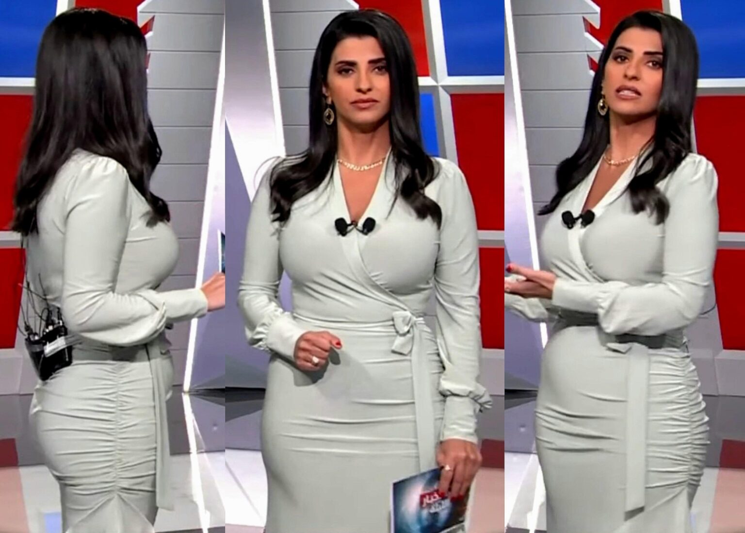 Lara Nabhan - Lebanese news anchor at Al-Hadath
