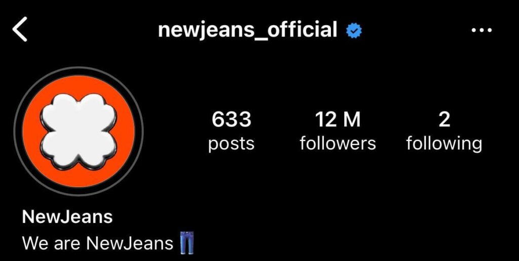 240501 وصل @newjeans_official إلى 12 مليون متابع على إنستغرام
