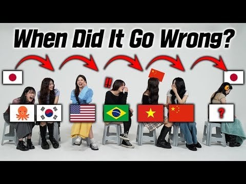 TripleS - كيف يبدو الصوت الياباني للمتحدث غير الياباني في Awesome World (240514) [ENG SUB]