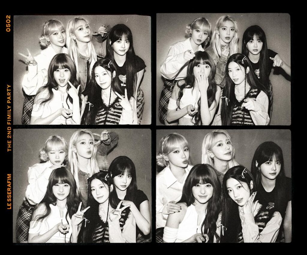 240502 LE SSERAFIM - الحفلة العائلية الثانية (LE SSERAFIM Photo Booth)