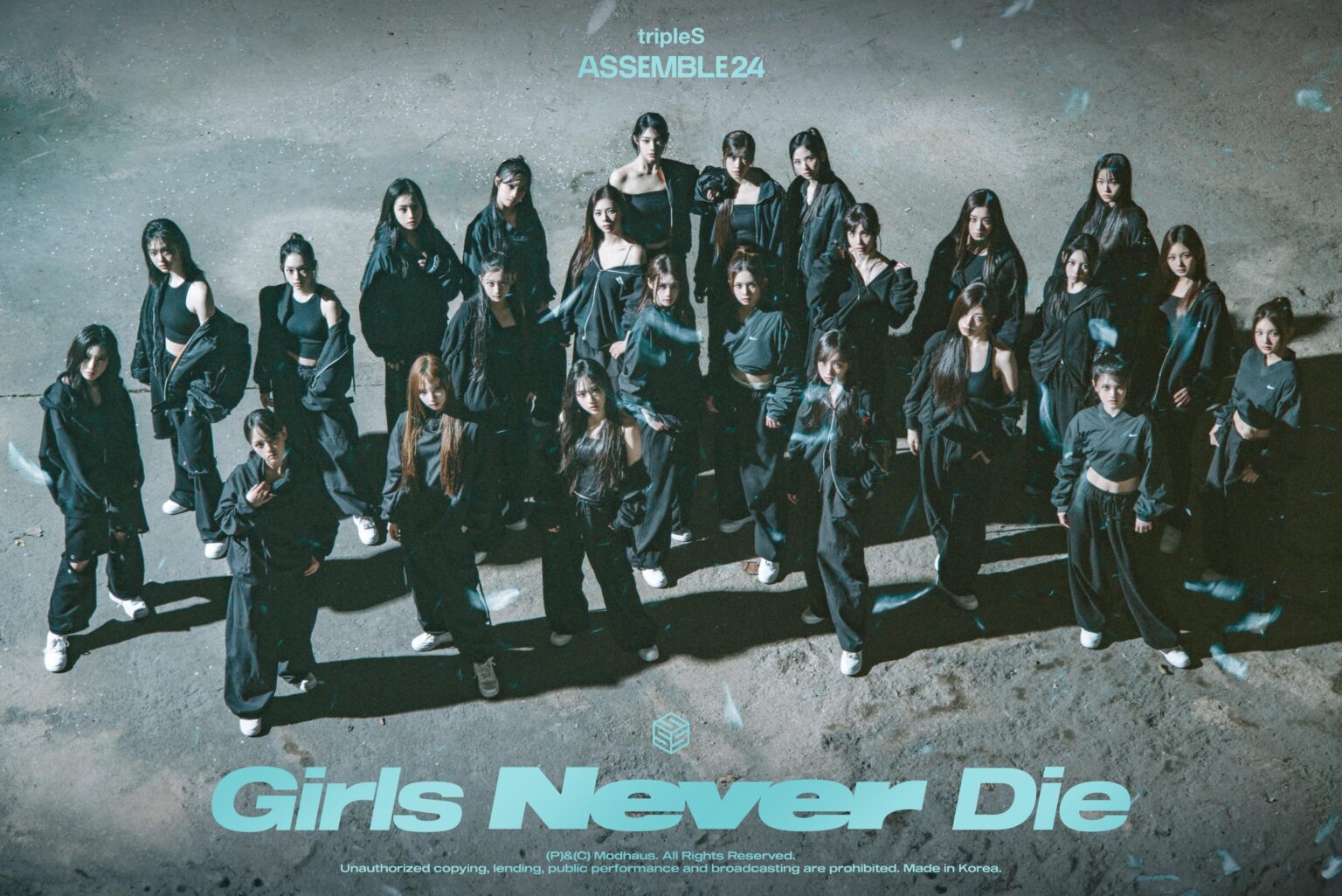 TripleS - الألبوم الكامل الأول: ASSEMBLE24 / Girls Never Die (الملصق التشويقي 4)