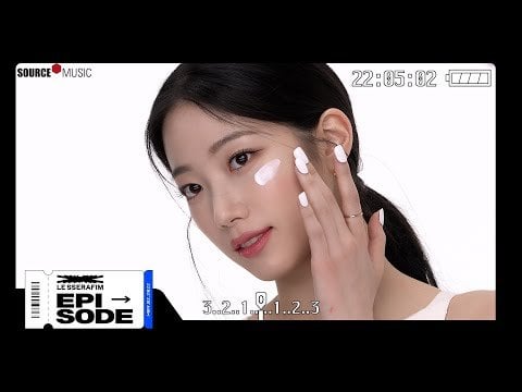 LE SSERAFIM - كازوها: لانكوم (رسم تصوير الإعلانات) @ الحلقة (240518) [ENG SUB]
