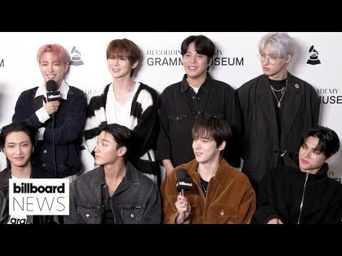 240509 لوحة إعلانية على YouTube: ATEEZ يتحدثون عن كونهم جزءًا من متحف Grammy K-Pop يعرضون موسيقاهم الجديدة والمزيد