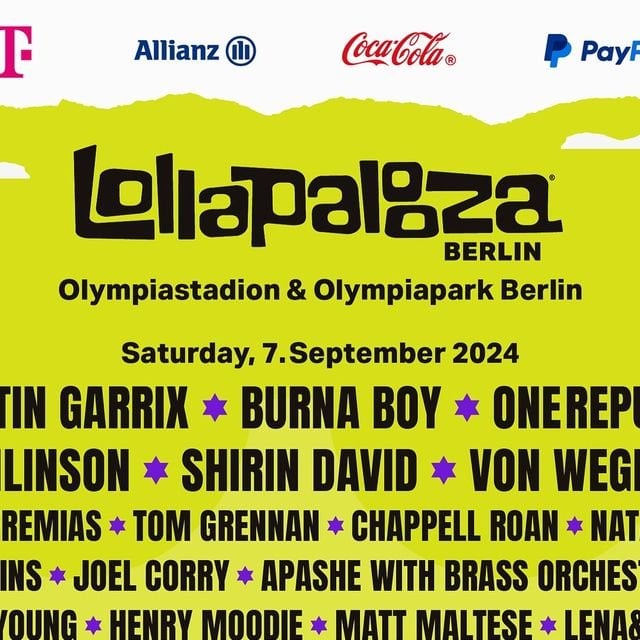 سيتم عرض Seventeen يوم الأحد 8 سبتمبر في Lollapalooza Berlin