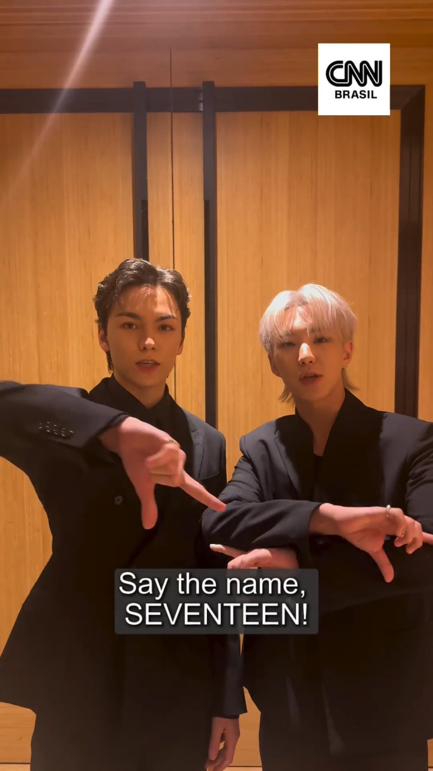 240502 تحديث CNN Pop على الانستقرام (مع فيرنون وهوشي)